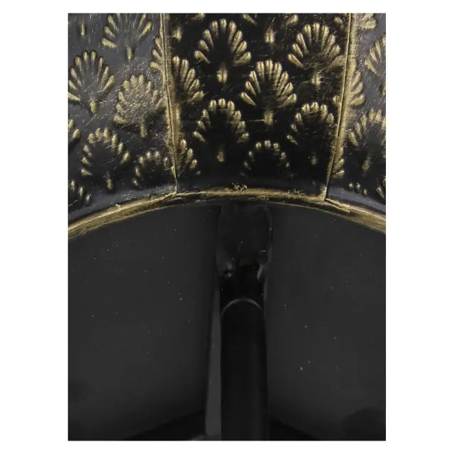 Κασπώ Μαύρο Μέταλλο 42x42x90.5cm Σετ 2Τμχ 3