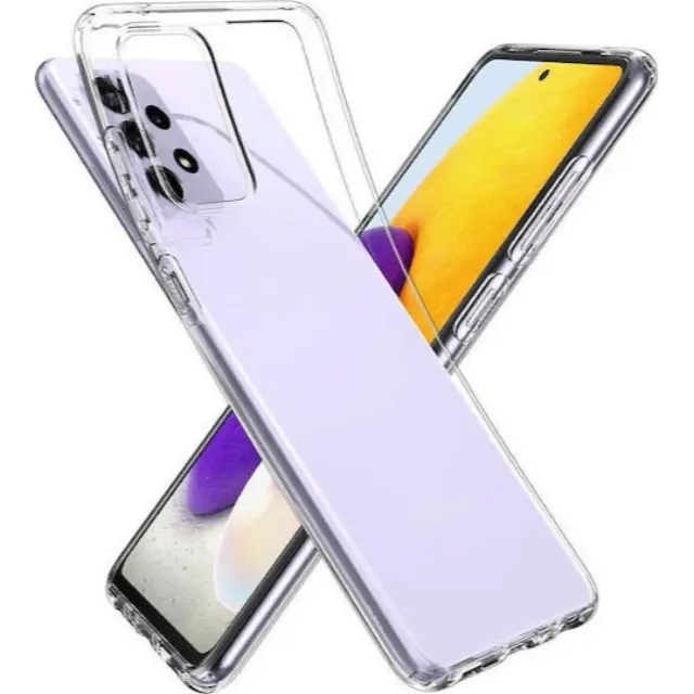 Θήκη Σιλικόνης 2mm Για Samsung Galaxy A72 Διάφανη