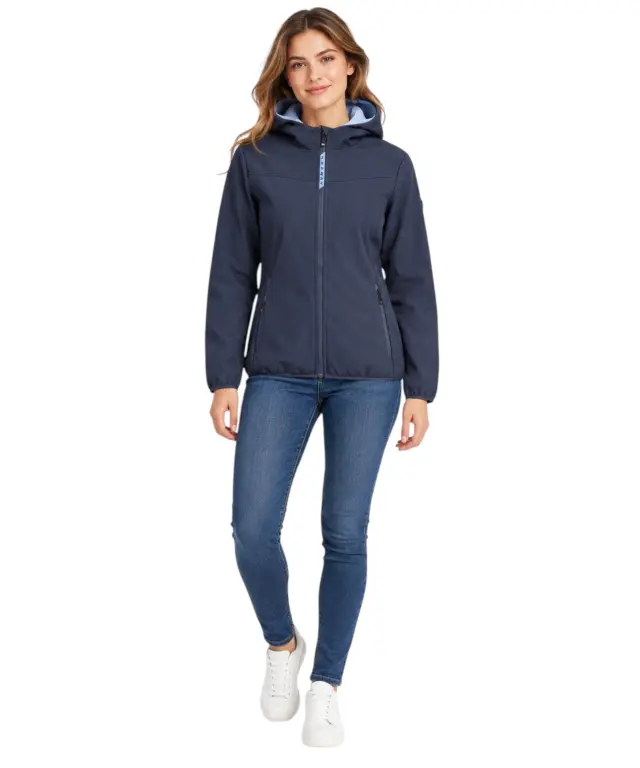 Norway Nautical School - Γυναικείο Softshell Μπουφάν 869644-NAVY Μπλε Ναυτικό 2