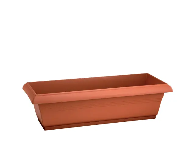 Ζαρντινιέρα Festone 78X25X20 Cm Τερακότα