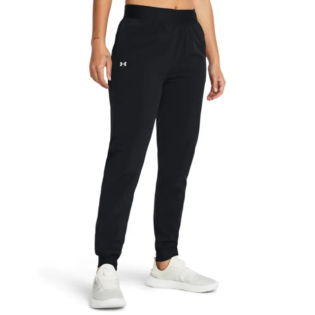 Under Armour Women's ArmourSport High Rise Woven Pant Μαύρο 1382727-001 (Under Armour) - XLarge