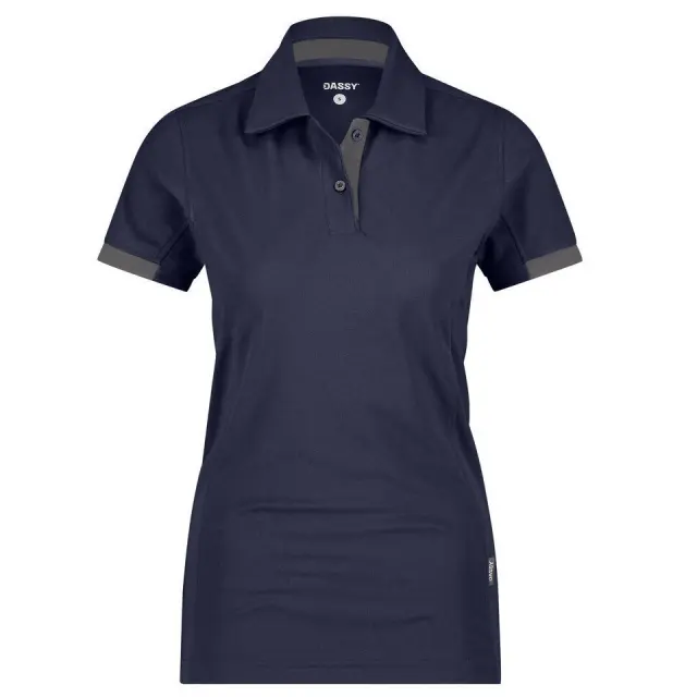 Γυναικείο μπλουζάκι Polo Αντηλιακό (UPF 50+) Dassy Traxion Next midnight blue/anthracite grey - XL