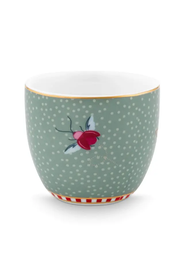 PIP STUDIO - ΠΟΡΣΕΛΑΝΙΝΗ ΑΥΓΟΘΗΚΗ BLOOMING TALES BLUE 4.7cm - One size 3