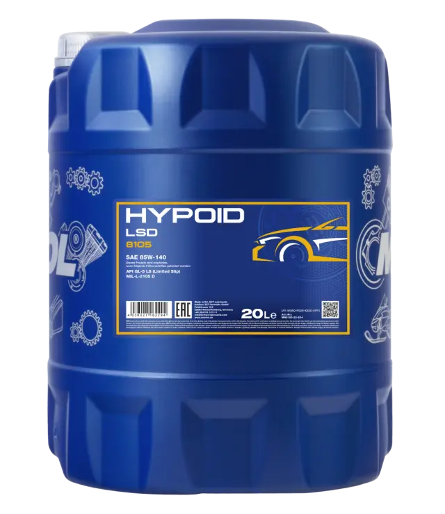 MANNOL Hypoid LSD 85W-140 GL-5 8105 20L