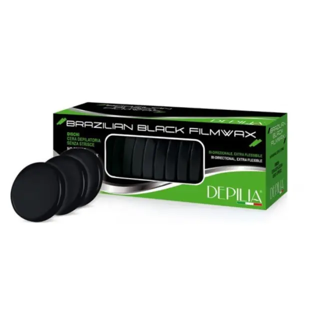 Depilia Depilation Brazilian Black Filmwax 400ml - (κερί αποτρίχωσης για χρήση χωρίς ταινίες)