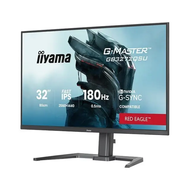 iiyama G-MASTER GB3272QSU-B1 computer monitor 80 cm (31.5") 2560 x 1440 pixels Quad HD LED Black 2