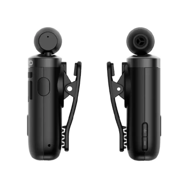 Firo H18 In-ear Bluetooth Handsfree Ακουστικό Πέτου Μαύρο 2