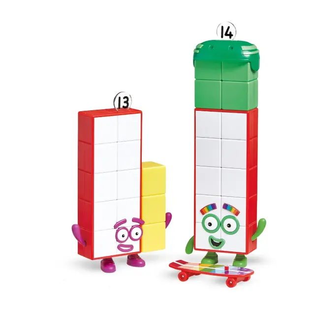 Learning Resources Numberblocks Αριθμοκυβάκια Χαρακτήρες 13 και 14 (3+ ετών) HM96925-UK