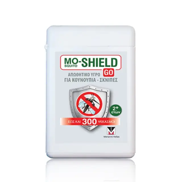 Menarini Mo Shield Go Αντικουνουπικό Υγρό Για Κουνούπια - Σκνίπες 17ml