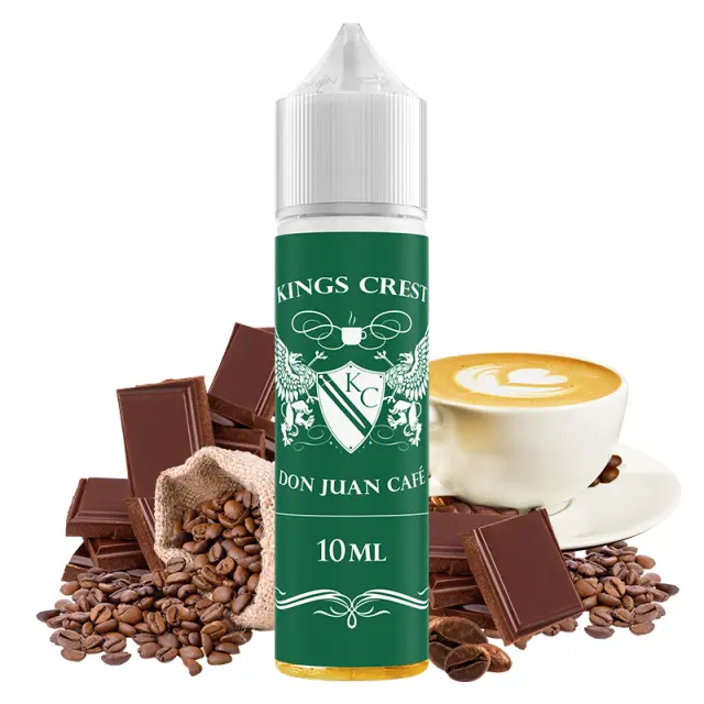 Don Juan Cafe 10ml (60ml) - Kings Crest Flavorshots