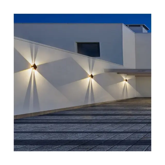 Ηλιακό φωτιστικό τοίχου LED - FA-6LED - 533190 2
