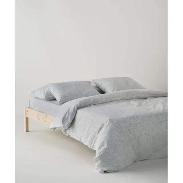 Σετ Σεντόνια Ημίδιπλα 3 Τεμαχίων Kentia Evanthia 22 Grey- White 190x270