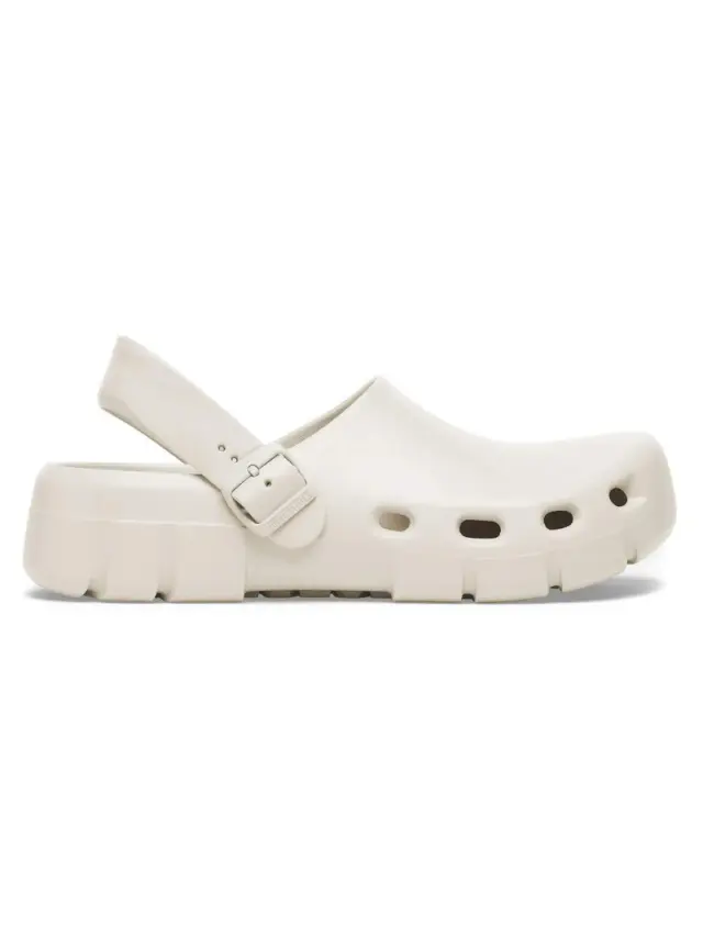 Birkenstock Σαμπώ Γυναικείο EVA-αδιάβροχο Άσπρο BIR/EVA BIRKI FLOW 1027706 EGGSHEL 3