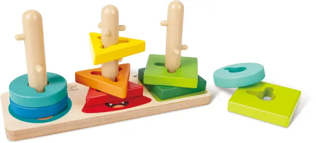 Hape Early Explorer Ξύλινα Τουβλάκια Monster