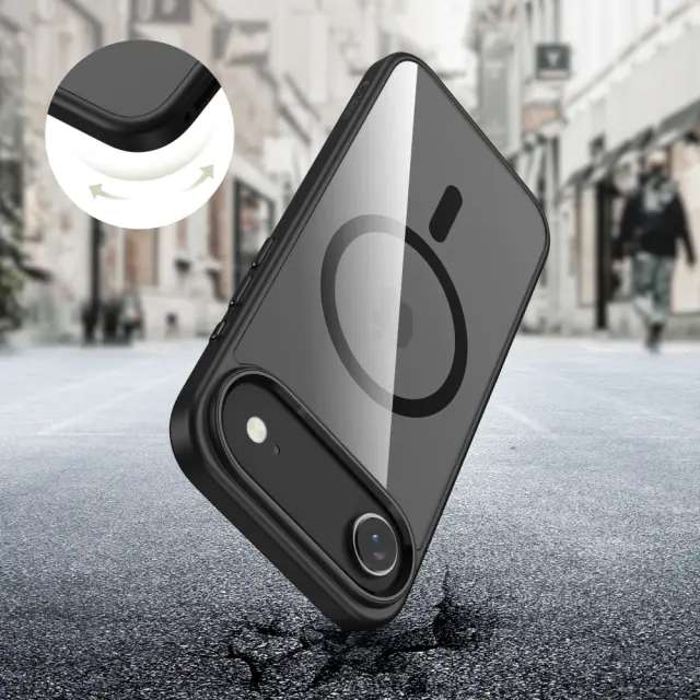 Tech-Protect Θήκη Κινητού iPhone 17 Air Magmat Magsafe Black / Clear 2