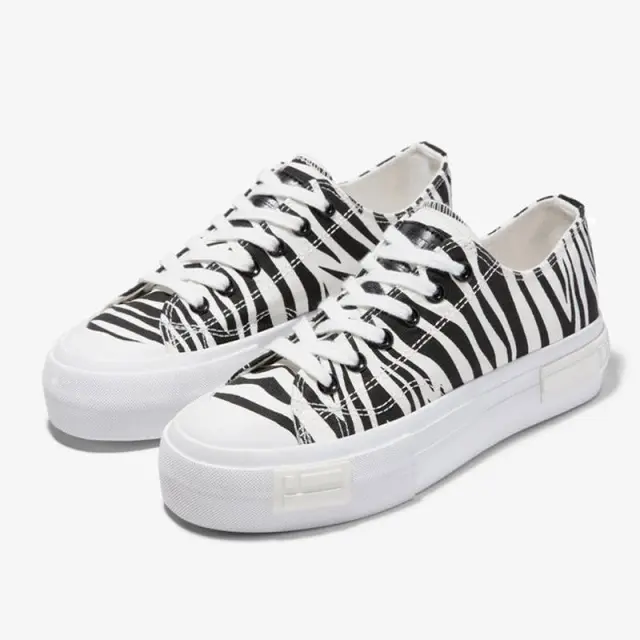 Sneaker D.Franklin One Way Low Zebra Edition DFSH389009-ZEBR Ασπρόμαυρο - 37 3