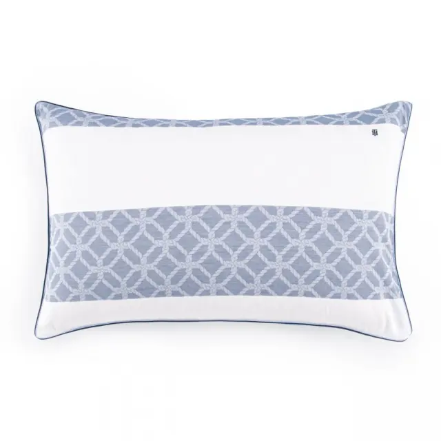 Μαξιλαροθήκη Oxford Tommy Hilfiger Newport Μπλε 50x80