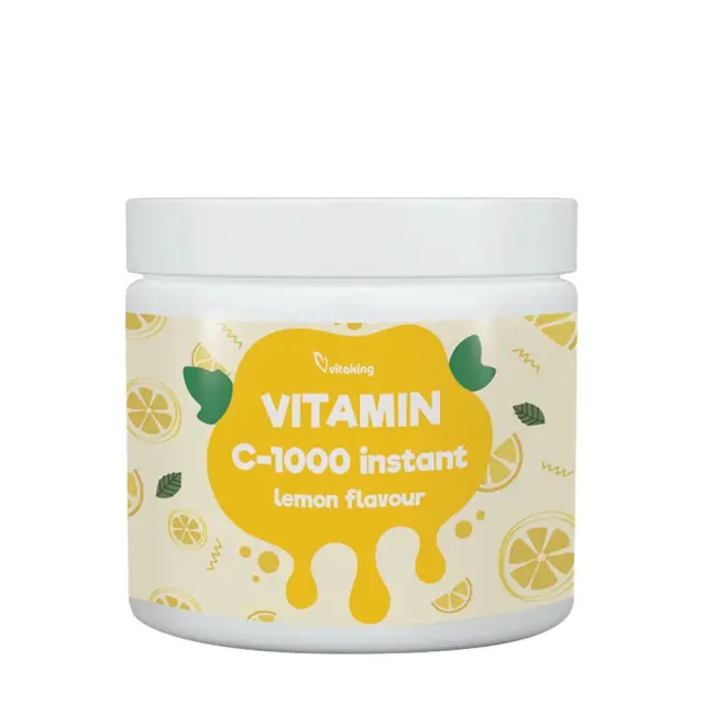 Vitaking Instant Supreme Vitamin C Powder Lemon, 400 g