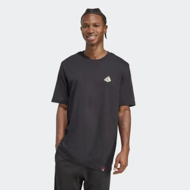 Adidas T-shirt Pizza Black JM6483 - S