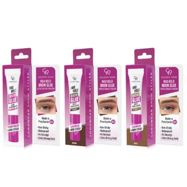 MAX HOLD BROW GLUE BROWN GR 7ml 2