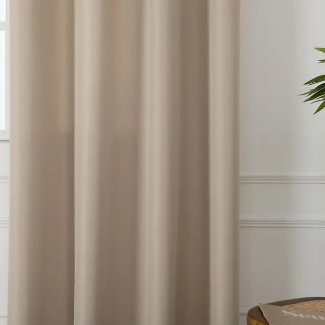 Beauty Home Ύφασμα κουρτίνας με το μέτρο μεσαίας σκίασης Effect Art 8443 Φ320 Άμμου 3