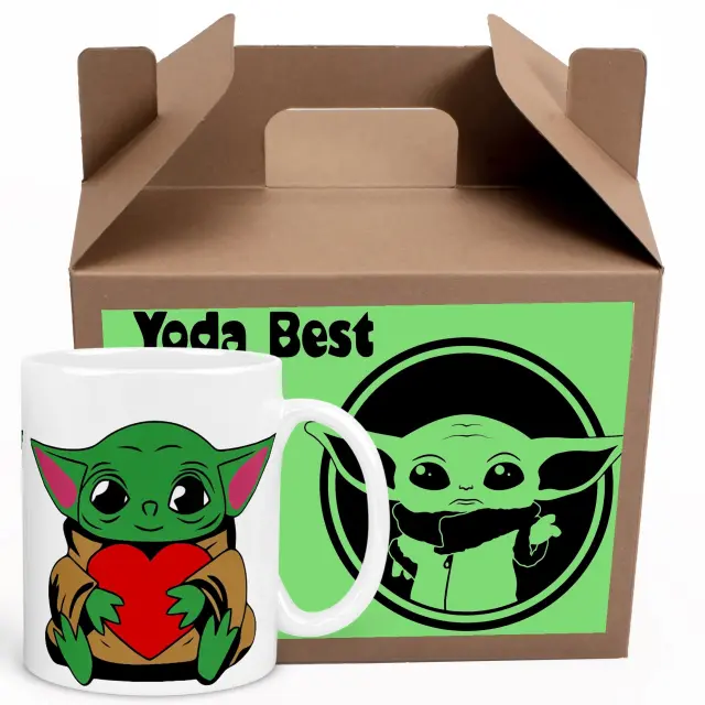 Κούπα YODA η κούπα είναι με συσκευασία δώρου (500)