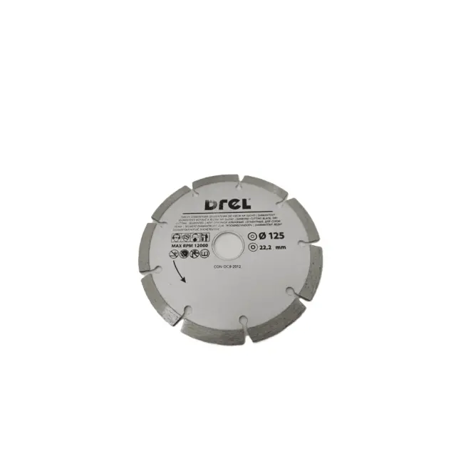 Δίσκος Κοπής Drel Διαμαντένιος Con-dcb-2012 125x22,2mm