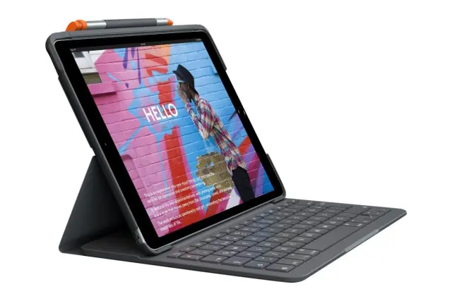 Logitech - Slim Folio 10th gen - Nordic - Electronics