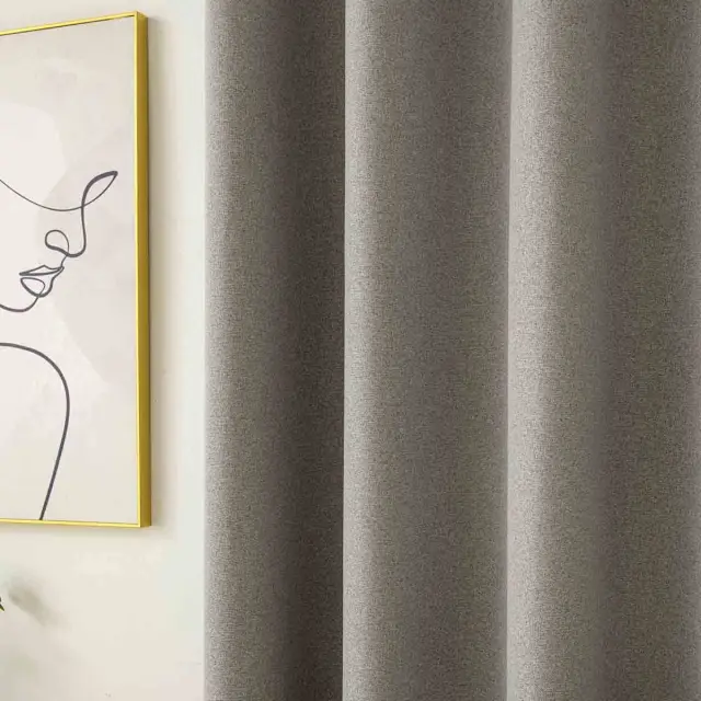 Beauty Home Ύφασμα κουρτίνας με το μέτρο Full Blackout σκίασης Total Art 8446 Φ280 Αμέθυστος 2
