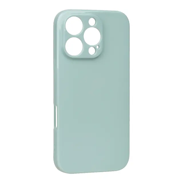 OBAL:ME Glossy Cover for Apple iPhone 16 Pro Mint 3