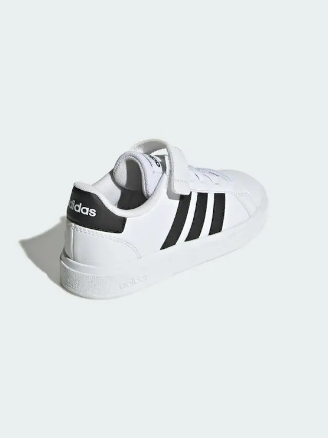 adidas Sportswear Kids Grand Court 2.0 EL K Άσπρο - Μαύρο GW6521 (adidas Sportswear) 2