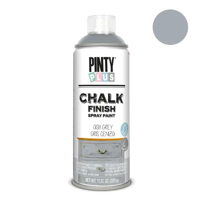 Pinty Plus Chalk Finish Paint Spray Σπρέι κιμωλίας 400 ml Ash Grey / CK798