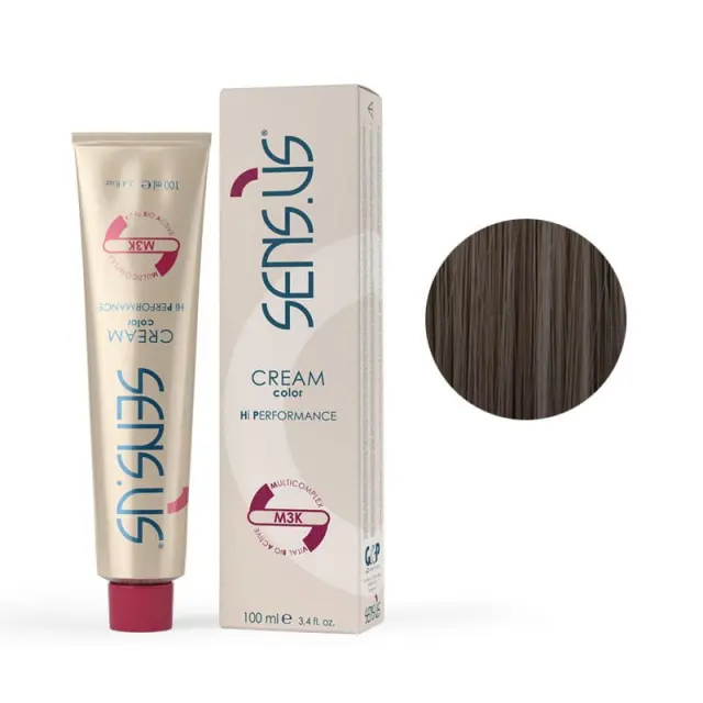 Sensus M3K Permanent Hair Color 5.3 Light Golden Brown 100ml - (μόνιμη βαφή ανοιχτό ντορέ καστανό)