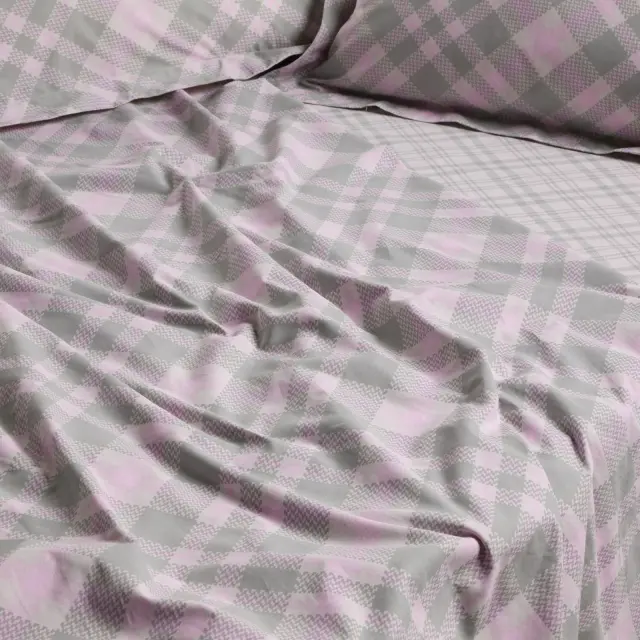 DAS HOME ΣΕΤ ΠΑΠΛΩΜΑΤΟΘΗΚΗ ΥΠΕΡΔΙΠΛΗ CASUAL 5436 MINT, PINK 2
