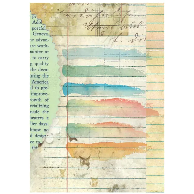 Σετ 8 ριζόχαρτα ντεκουπάζ Stamperia 10.5×14.8cm, Daisy Art, Backgrounds 2