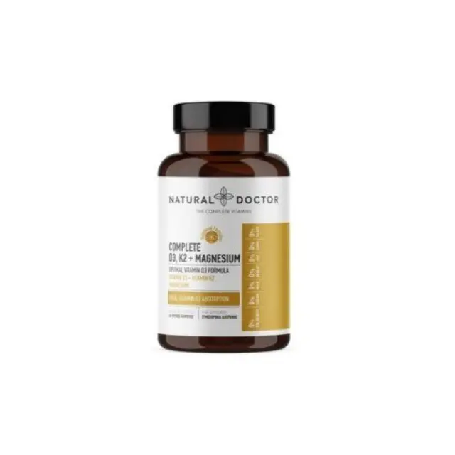 Natural Doctor Complete D3, K2 & Μαγνήσιο 60 Κάψουλες