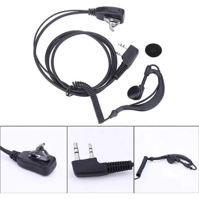 Baofeng Ακουστικό Ear Hook Uhf Vhf Ptt Μικρόφωνο Ασύρματο Πομποδέκτη (FD2998/450)