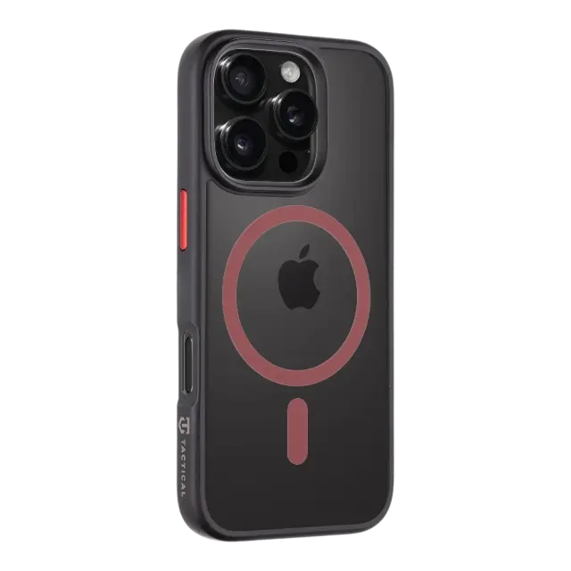 Tactical MagForce Hyperstealth 2.0 Cover for Apple iPhone 16 Pro Black/Red 2