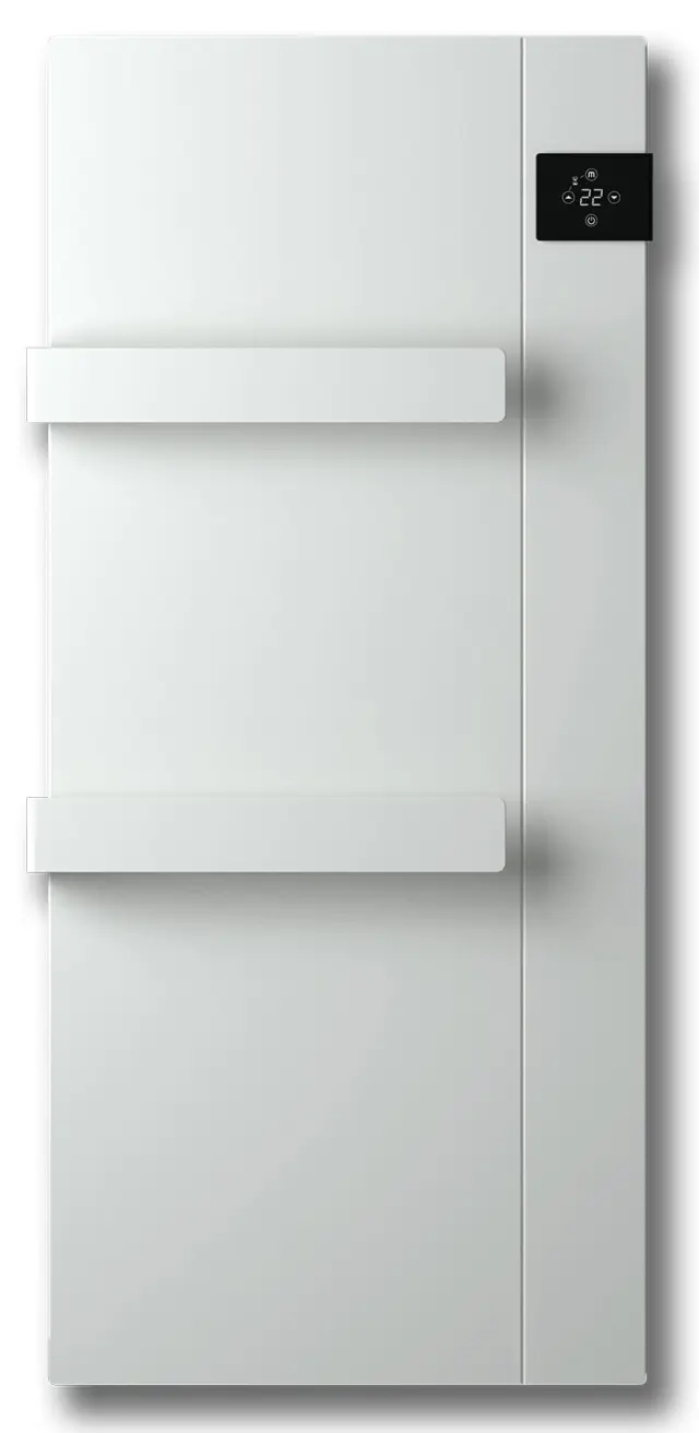 Radialight Onsen 750 Watt Λευκή - Ψηφιακή Πετσετοκρεμάστρα Μπάνιου