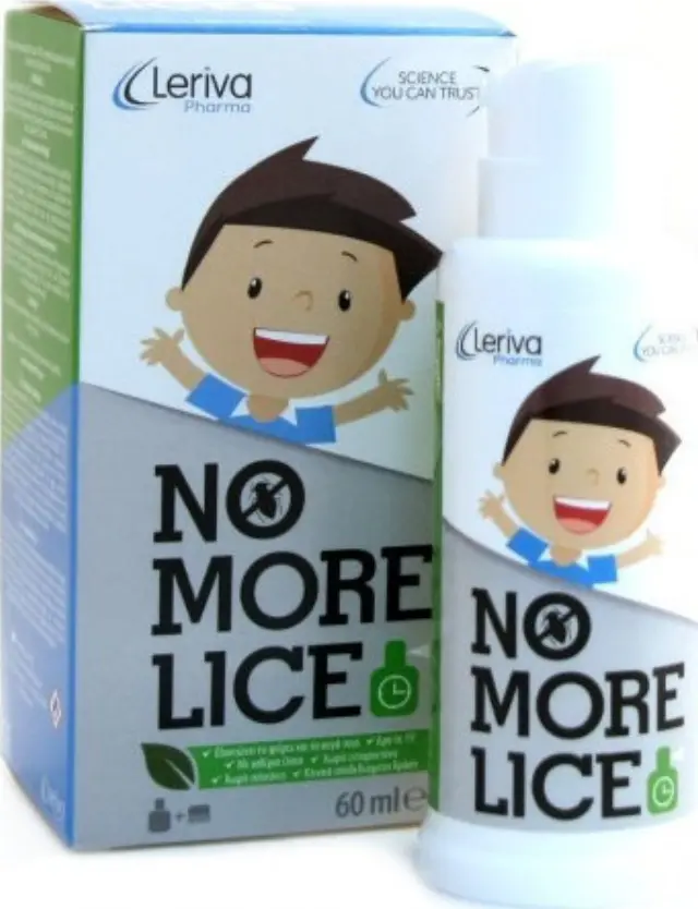 Leriva No More Lice Αντιφθειρική Λοσιόν Σε Σπρέι Με Αιθέρια Έλαια 60ml