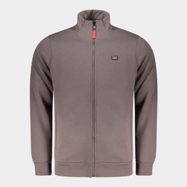 Norway Nautical School - Ανδρική Ζακέτα Φούτερ 859452-FALCON Καφέ - S
