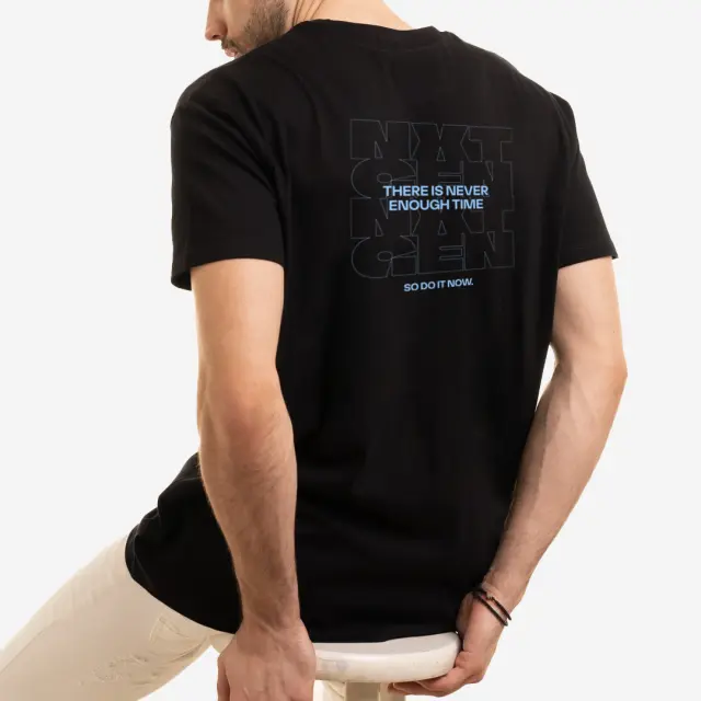 T-shirt Noshame® Μαύρο με τύπωμα Nxt Gen - 132521 - XXL