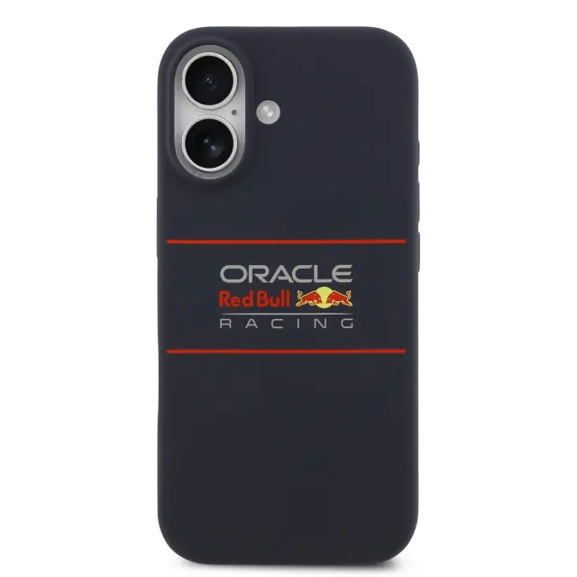 Red Bull Silicone Horizontal Logo MagSafe for iPhone 17 Navy 3