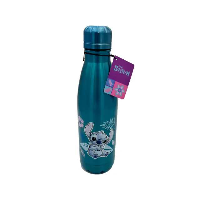 Παγούρι μεταλλικό Disney STITCH - Watercolor Metalic Blue - Stainless Steel Bottle 780ml 2