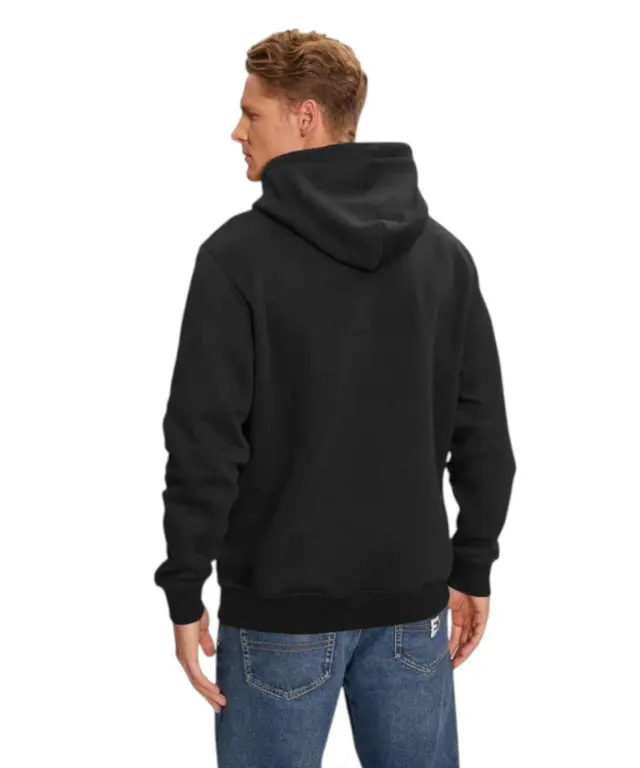 Tommy Hilfiger - Ανδρικό Φούτερ Tjm Linear Logo DM0DM20746-BDS Μαύρο 3