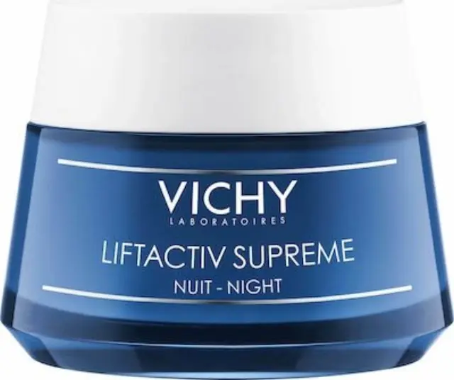 VICHY Liftactiv Supreme Αντιγηραντική & Συσφικτική Κρέμα Προσώπου Νυκτός για Κανονικές/Μικτές Επιδερμίδες 50ml