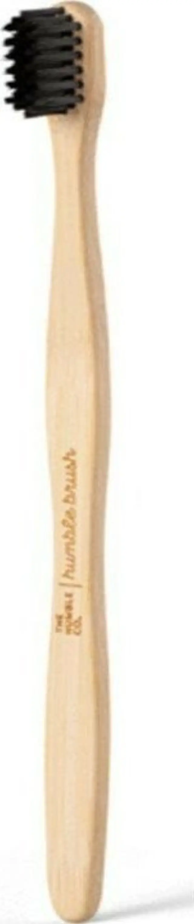The Humble Co. Toothbrush Bamboo Adult Sensitive Black Μαύρο Οδοντόβουρτσα Ενηλίκων Για Ευαίσθητα Δόντια & Ούλα, 1τμχ
