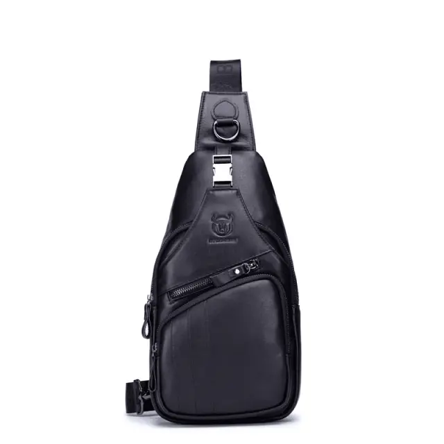 Δερμάτινο τσαντάκι body Bull Captain XB 105 μαύρο - One Size