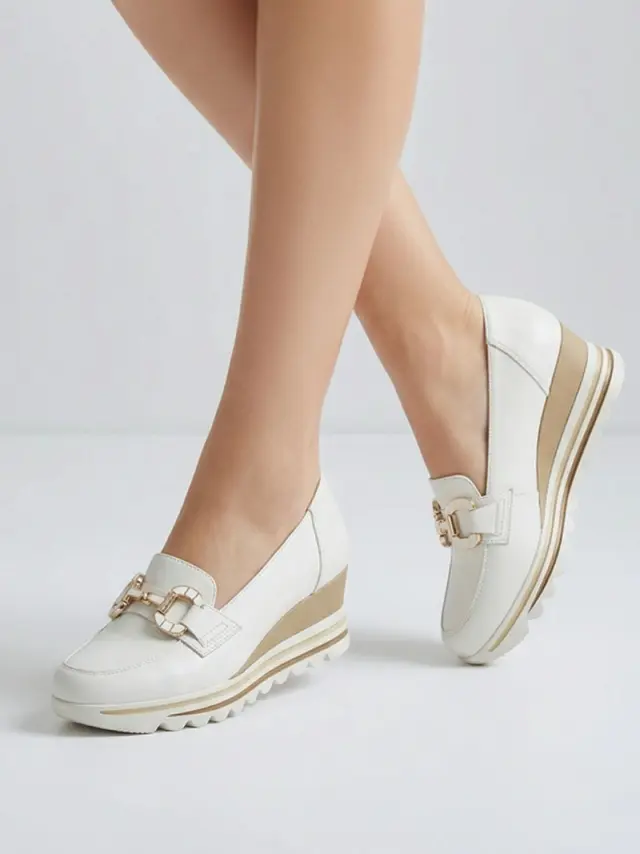 Comart Μοκασίνια-Loafers Γυναικείο HT Άσπρο ART/5178 BIANCO - 41 2