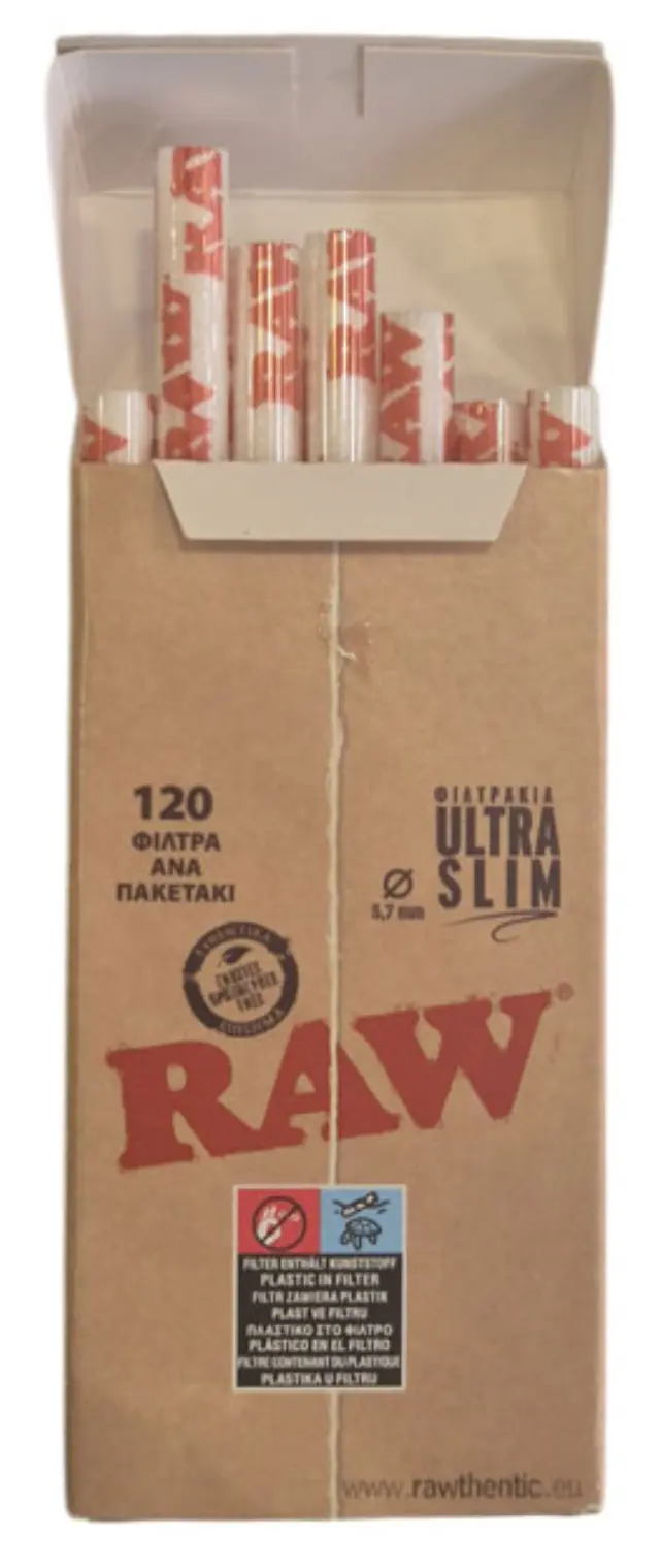 RAW Φιλτράκια 120φ. - Ultra Slim 3